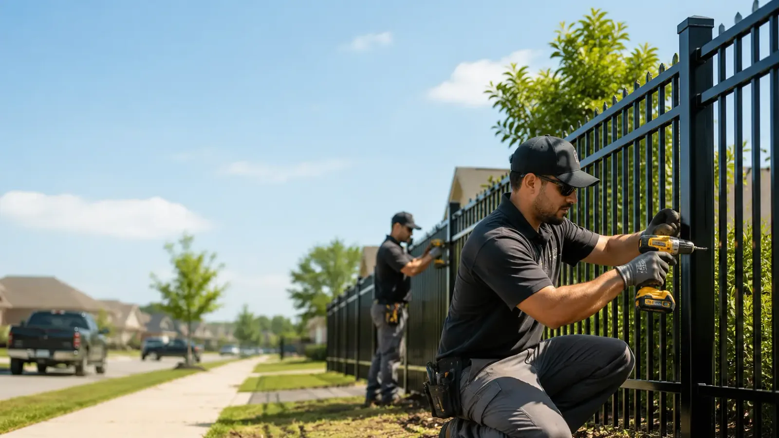 Metal Fence Installation in Fayette, NY
